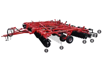 KUHN Krause Excelerator® XT 8010 Vertical Tillage System | KUHN